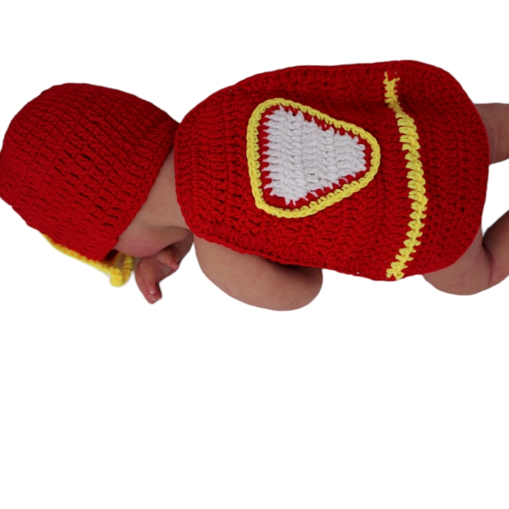 Iron man Newborn cape and hat costume, 0-3m